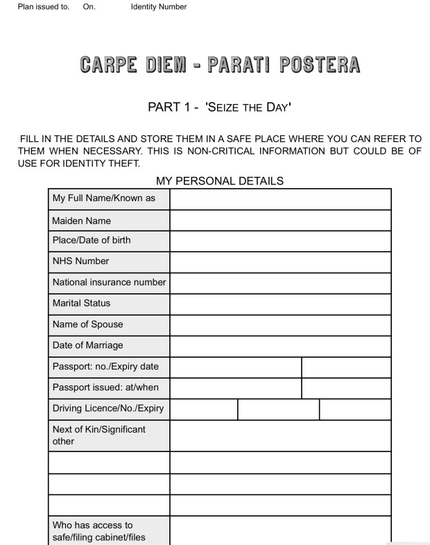 Example of a Form
